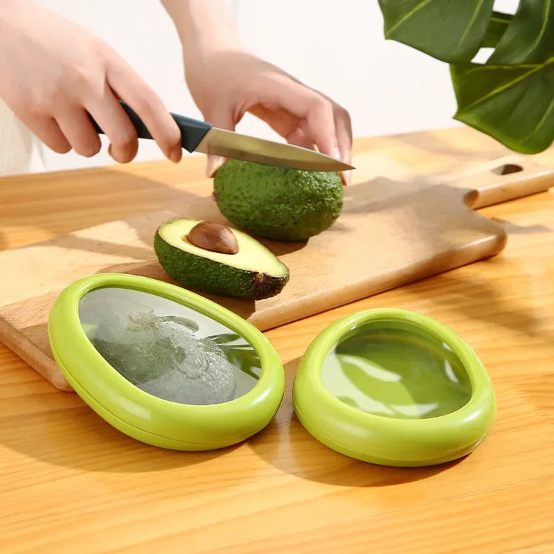 Couvre-fruits et légumes réutilisables en silicone - Set de 4