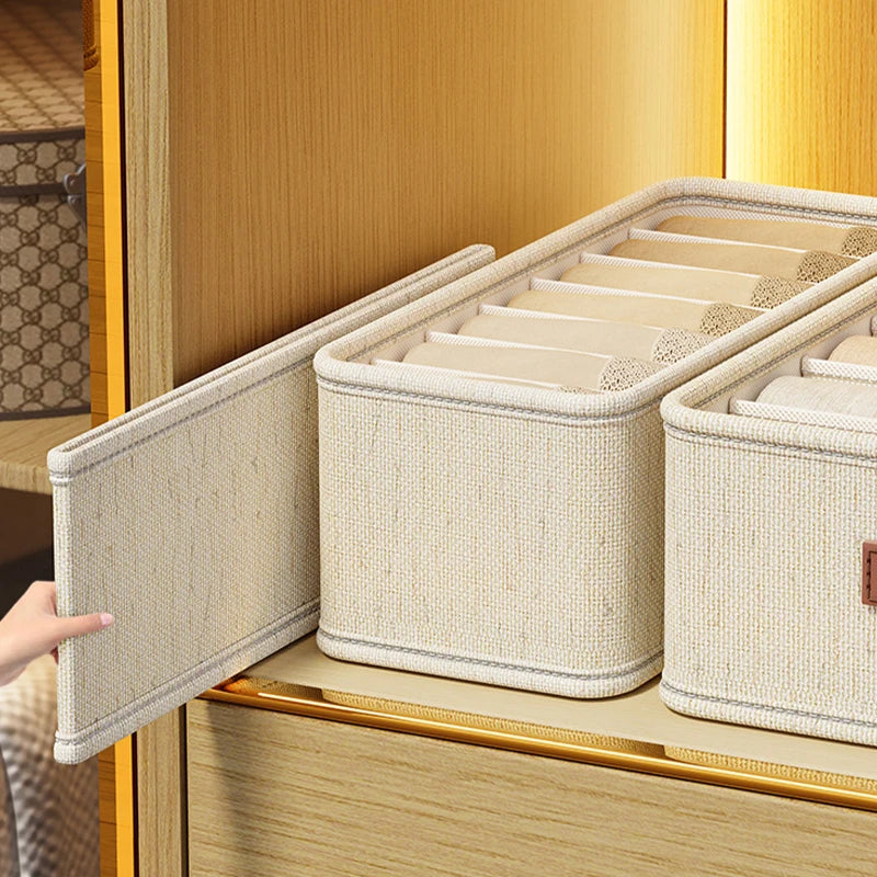 Organiseur de Tiroir Pliable - Rangement Sous-vêtements et Chaussettes