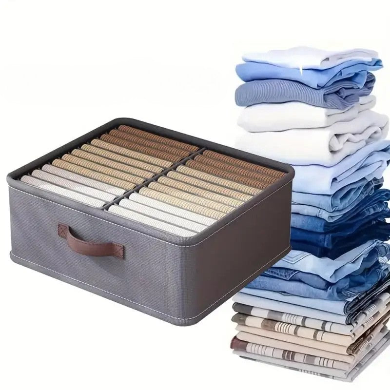Organisateur de Tiroir Pliable – Rangement Vêtements, Pulls & Pantalons