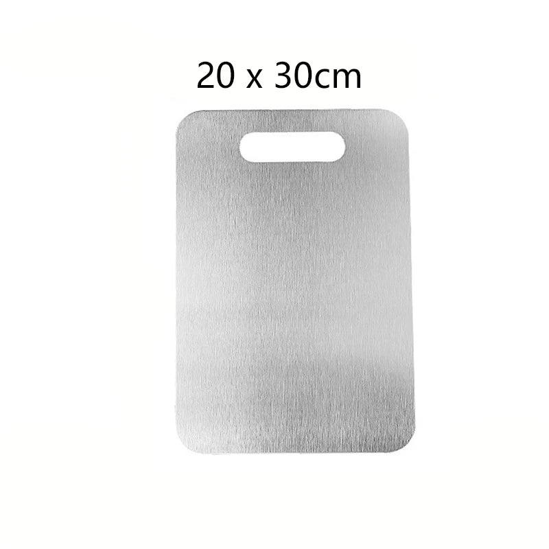 Planche à Découper Inox 316 Double Face - Cuisine Pro | Antibactérien