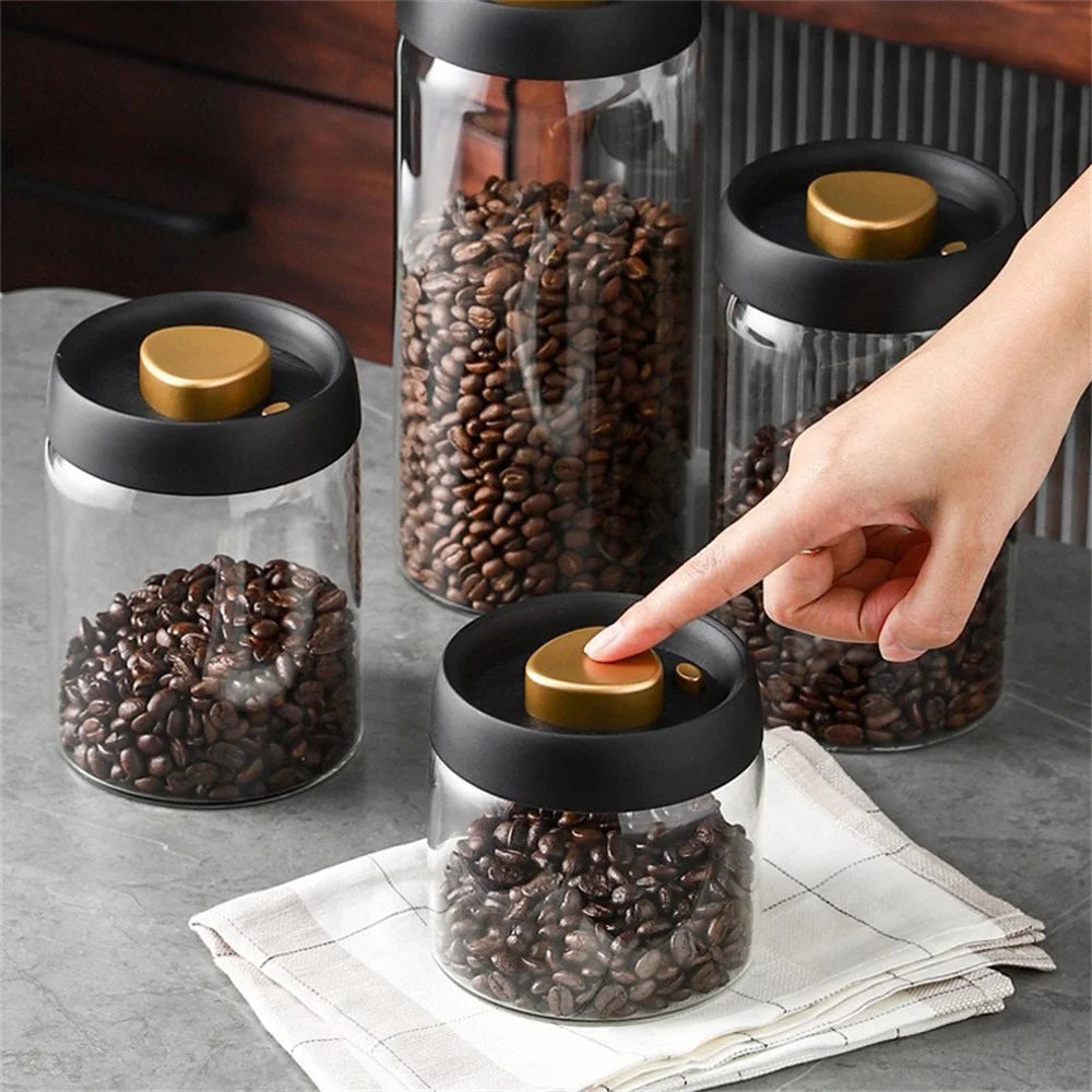 Bocal de Conservation Sous Vide - Verre & Bois