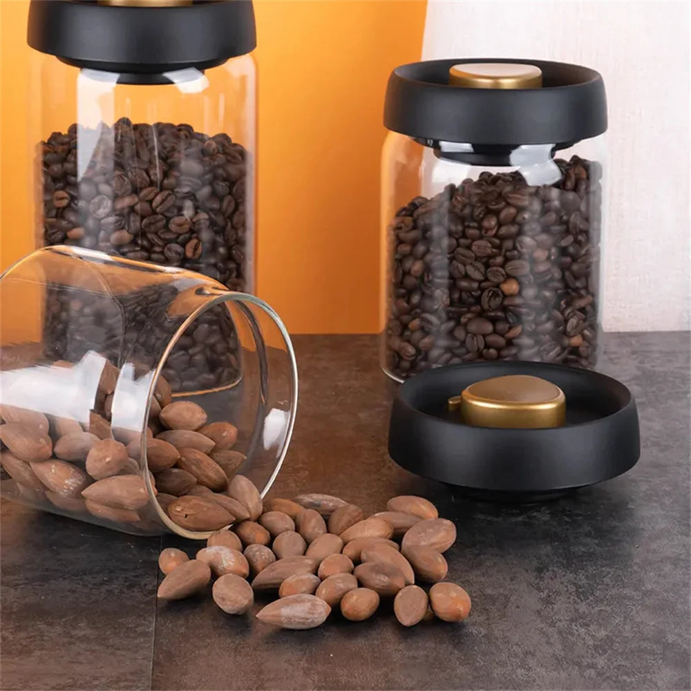 Bocal de Conservation Sous Vide - Verre & Bois