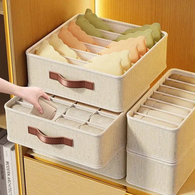 Organiseur de Tiroir Pliable - Rangement Sous-vêtements et Chaussettes